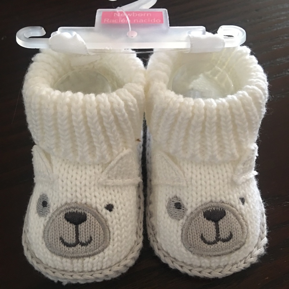 Newborn baby booties